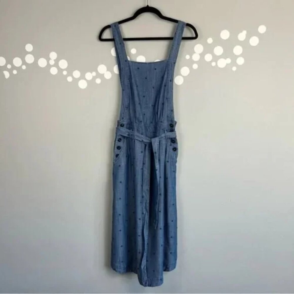 Anthropologie Current Air Apron Midi Dress Size M
